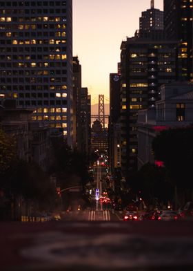 San Francisco Skyline at Dusk