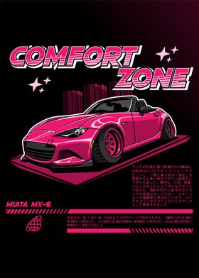 Mazda Miata MX-5 Pink