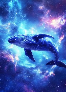 Blue Whale in Space