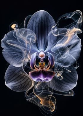 Orchid in Smoke