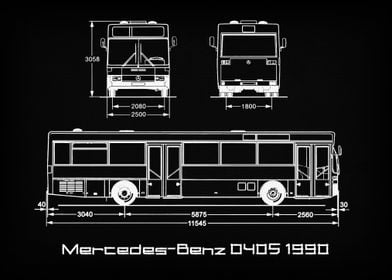 Mercedes-Benz 0405 1990