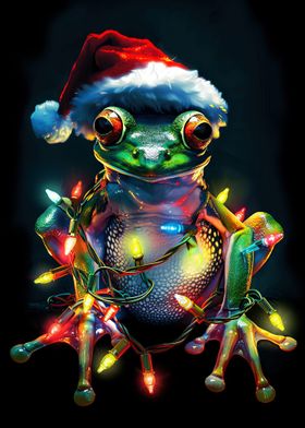 Christmas Frog Lights