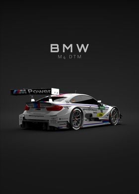 BMW M4 DTM 2015 Race Car - Back - Specs