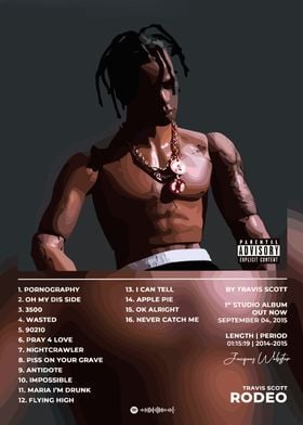 Travis Scott Rodeo Album Cover