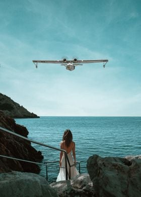 lady and the Seaplane