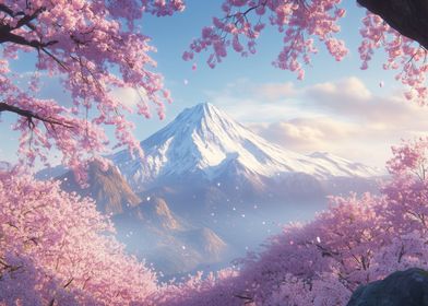 Mount Fuji Cherry Blossom