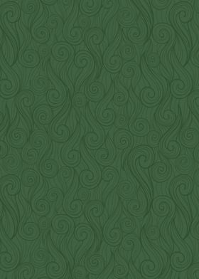 Green Swirl Pattern