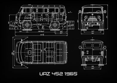 UAZ 452 1965