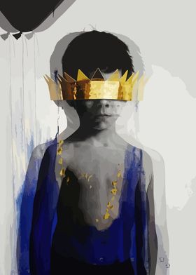 Boy with Golden Crown