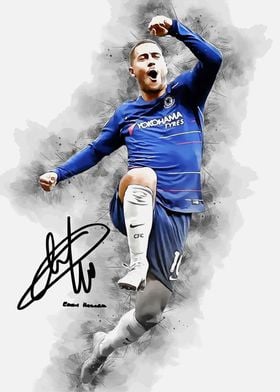 Eden Hazard Digital Painting