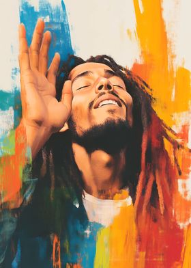 Bob Marley Portrait