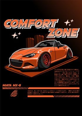 Mazda Miata MX-5 Orange