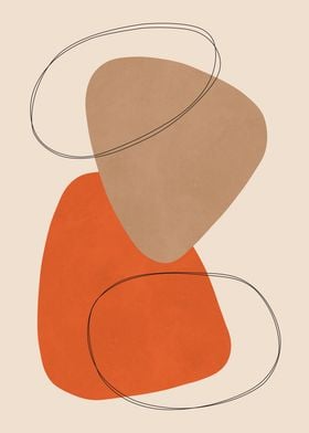 Abstract Shapes Wall Art