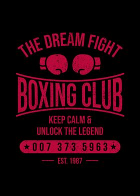 The Dream Fight Boxing Club – Nostalgic Boxing Gym for Retro Gamers