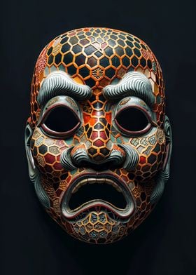 Japanese Noh Mask