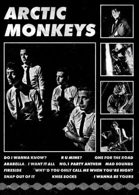 Arctic Monkeys Band Poster