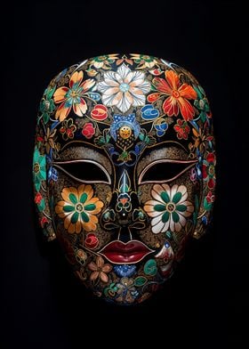 Floral Mask