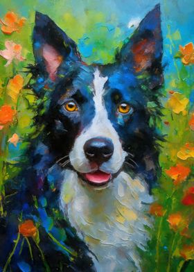 Border Collie Portrait