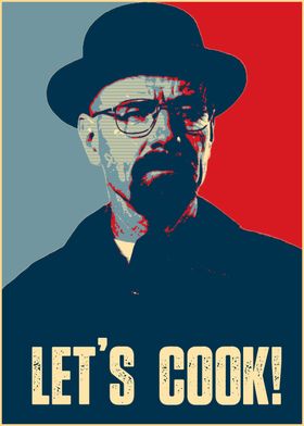 Walter White 'Let's Cook' Poster