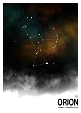 Orion Constellation Art Print