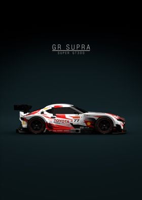 Toyota GR Supra - Super GT300 2022 - Green Tint