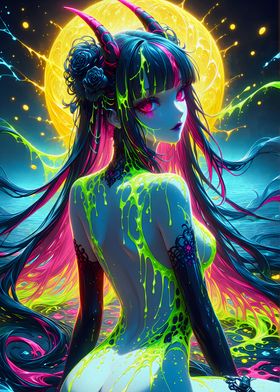 Neon Demon Girl