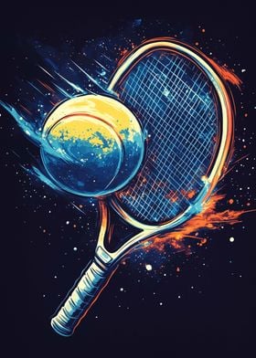 Cosmic Tennis