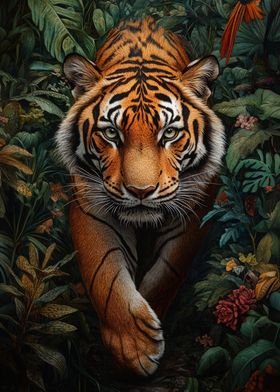 Tiger in Jungle