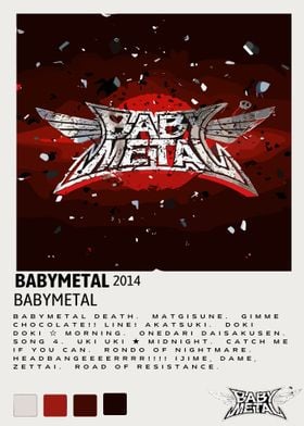 Babymetal 2014 Album Cover