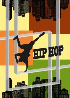 Hip Hop Dancer Silhouette