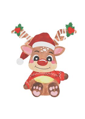 Cute Christmas Reindeer