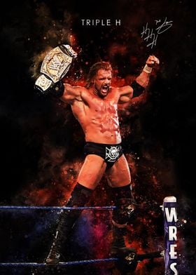 Triple H WWE Champion