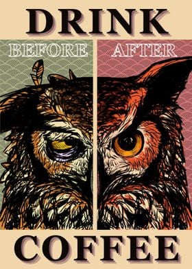 Owl Coffee Before & After