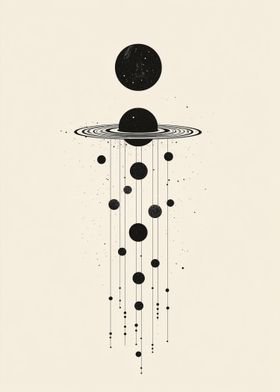 Minimalist Space Art