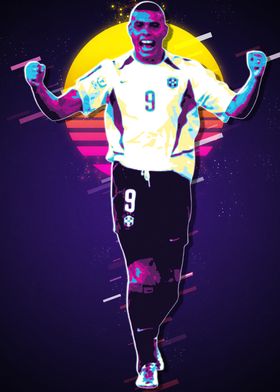 Ronaldo Retro Art