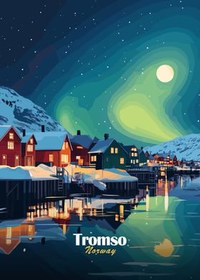 Tromso, Norway Night