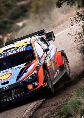 Hyundai Rally Car