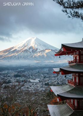 Mount Fuji & Pagoda