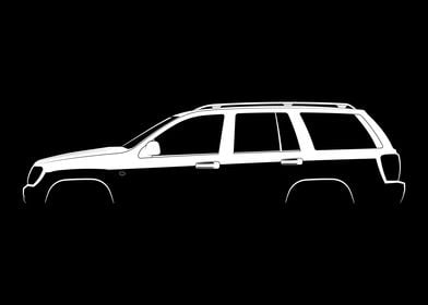 Grand Cherokee (WJ) Silhouette