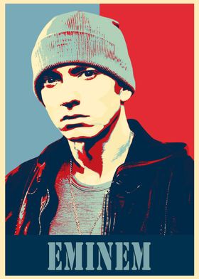 Eminem Hope Poster