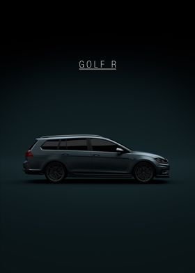 VW Golf R7.5 Variant - Green Tint