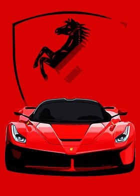 Ferrari LaFerrari Red