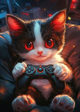 Gamer Cat