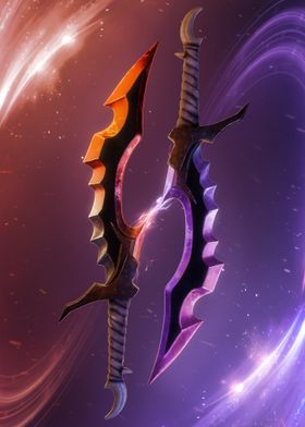 Dual Blades of Fire and void