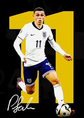 Phil Foden England Football