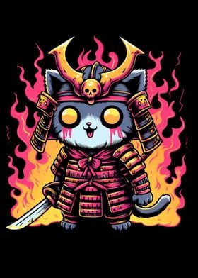 Samurai Cat