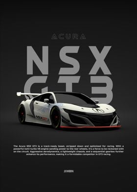 Acura NSX GT3 2019 - Front