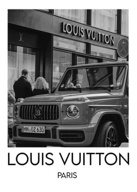 Luxury SUV in Paris