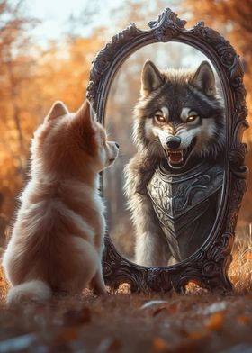 Wolf Reflection