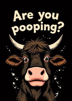 Cow Pooping Meme